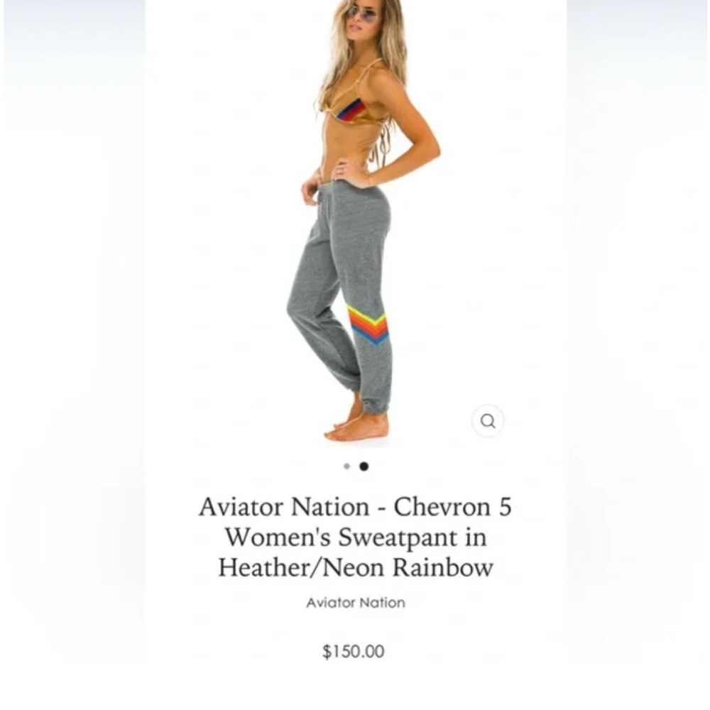 Aviator Nation Gray Sweatpants